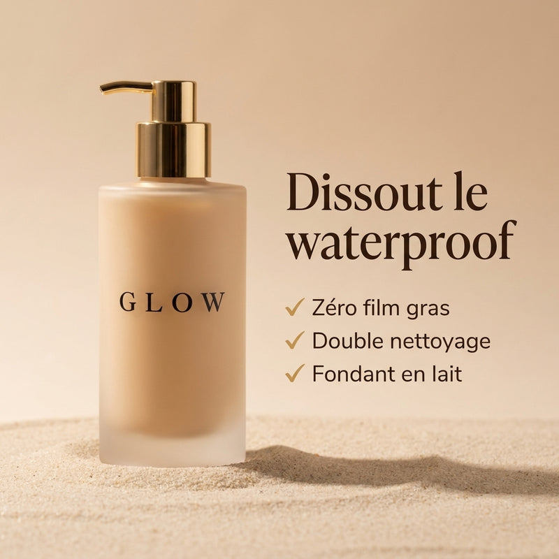 Huile Nettoyante Douce GLOW - bénéfices clés