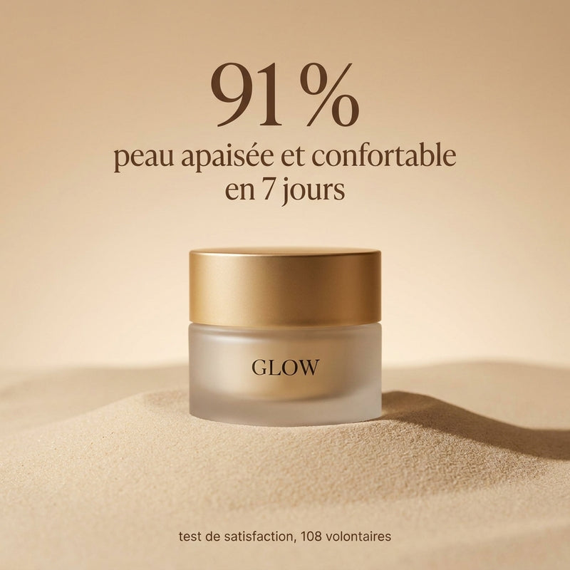 Crème Réparatrice Céramides GLOW - résultats mesurés
