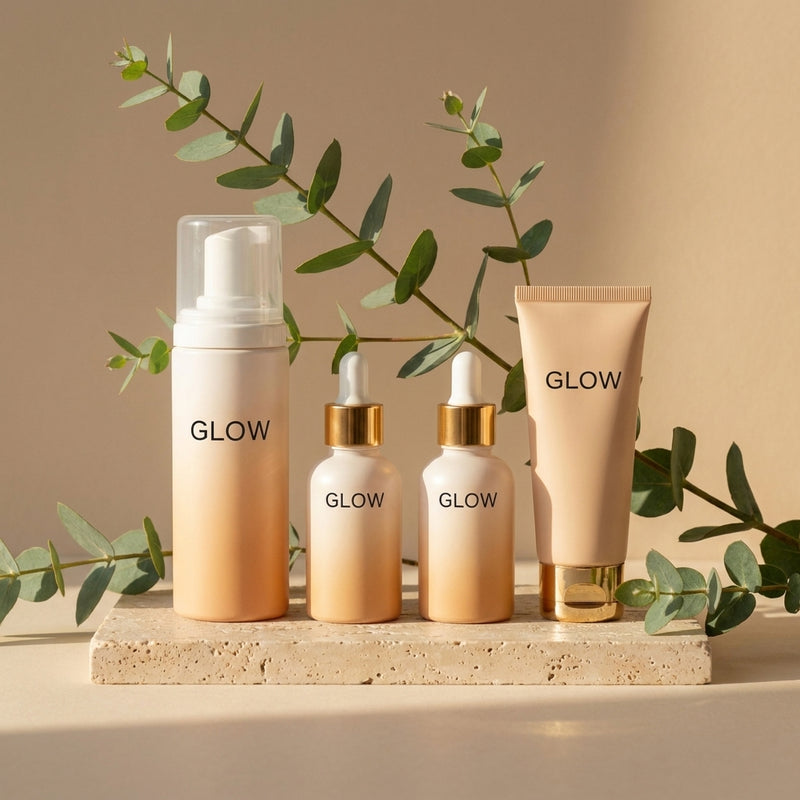 La Routine Éclat Complète GLOW - texture du soin