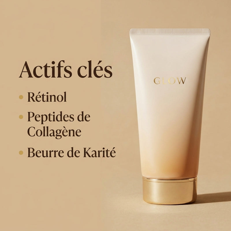 Crème Réparatrice Nuit GLOW - actifs clés