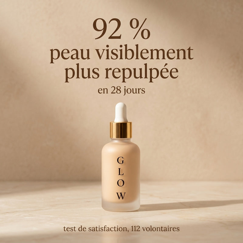 92 % : peau visiblement plus repulpée en 28 jours