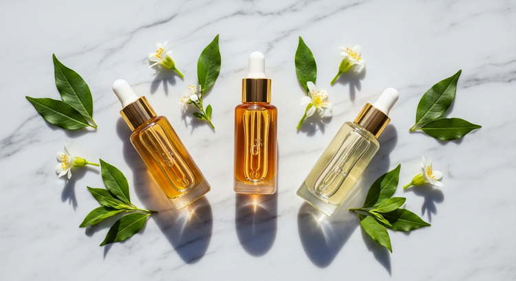 Collection Sérums GLOW - Flat lay premium