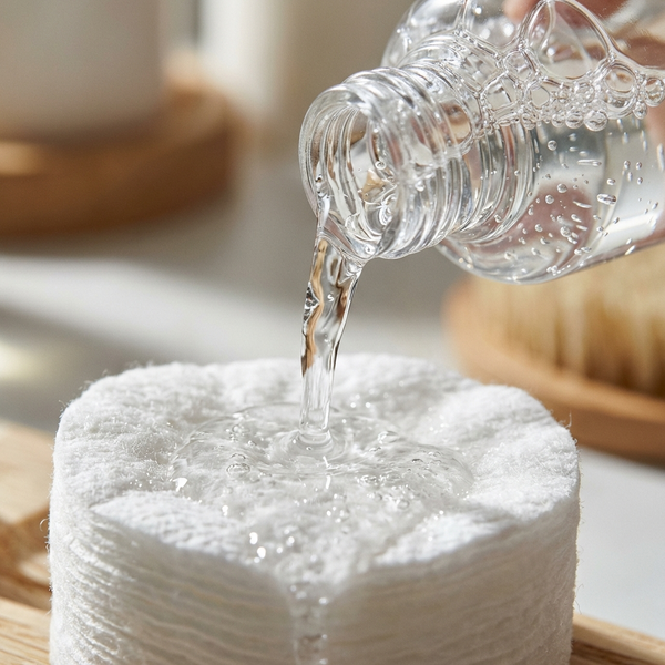 Eau Micellaire Nettoyante - Texture et application