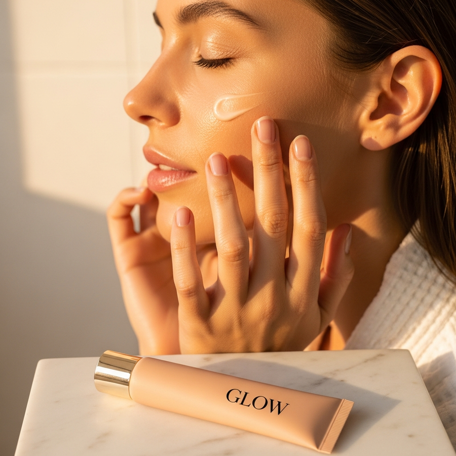 Hydratant Quotidien SPF 30 GLOW - Application matin