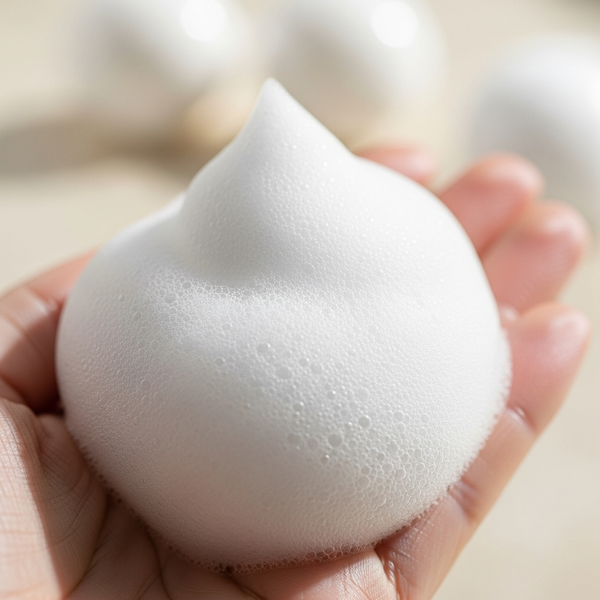 Mousse Nettoyante Cloud - Texture et application