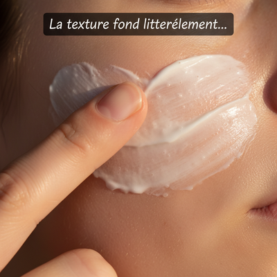 La texture sur la peau